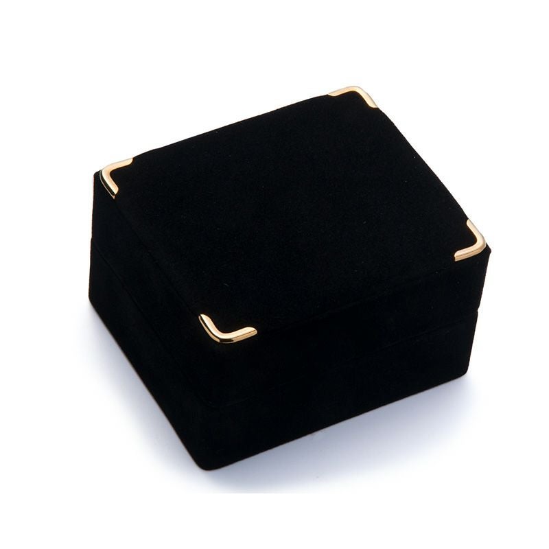 レザー調ブラックジュエリーボックス | GC online store