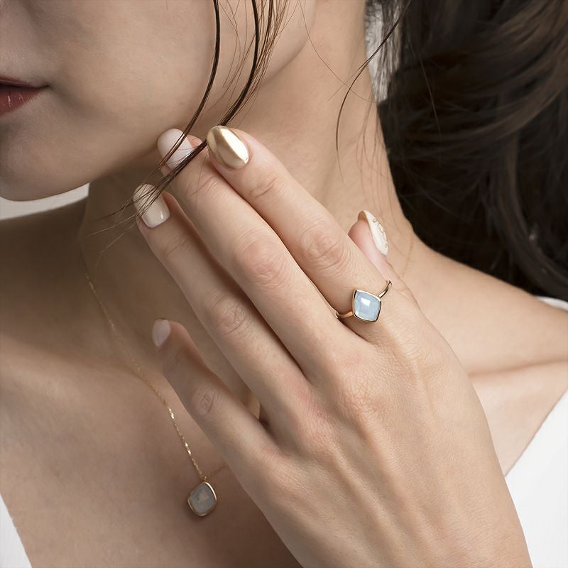 K10 ミルキーアクアマリン リング | GC online store